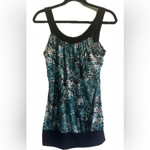 Rue21 Tank Black and Blue
